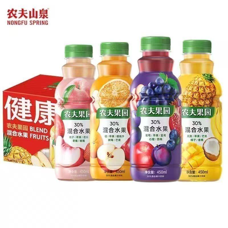 农夫果园30%果蔬汁整箱15瓶
