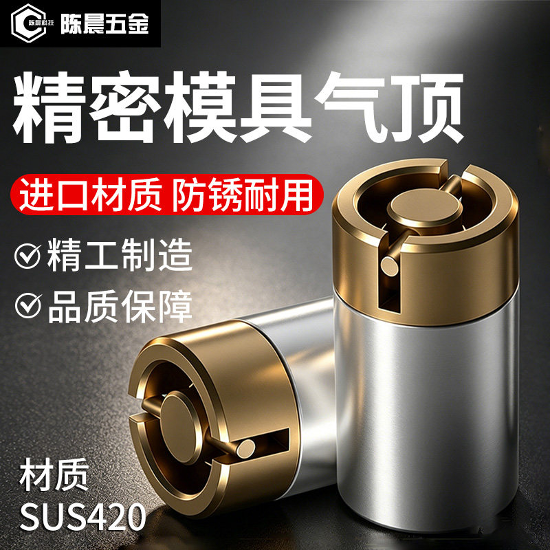 进口不锈钢气顶 注塑模具气顶 打包盒薄壁模具气顶 气喷嘴气阀门