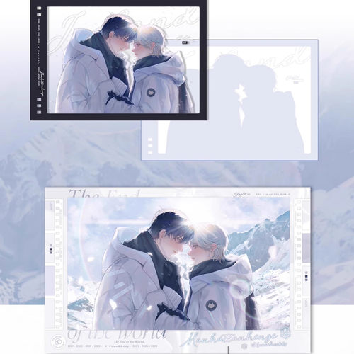 【合集】MOF 悬日冰岛求婚吧唧 蓝色阴雨徽章组合 猫狗日记立牌