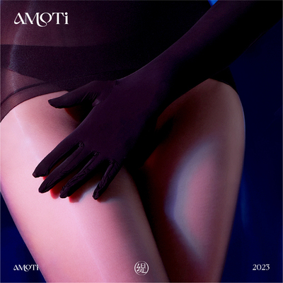 AMOTi 缇 心灵感触-绶 [肌之翼] 性感光泽丝滑薄款弹力手套