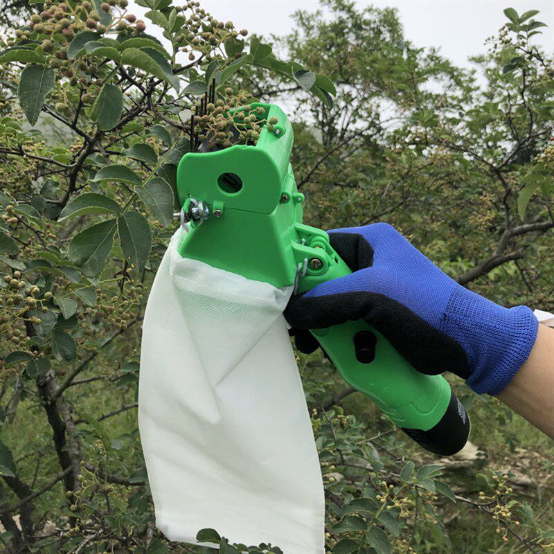 全自动电动花椒采摘机器大红袍青花椒麻椒采摘s小山菊花工具神器