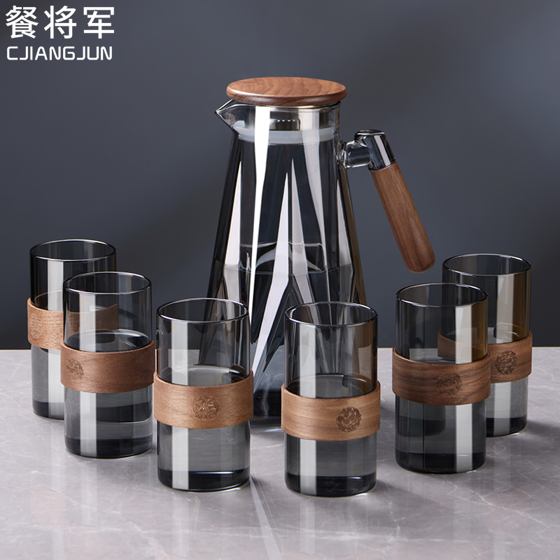 餐将军高硼硅玻璃大容量冷水壶