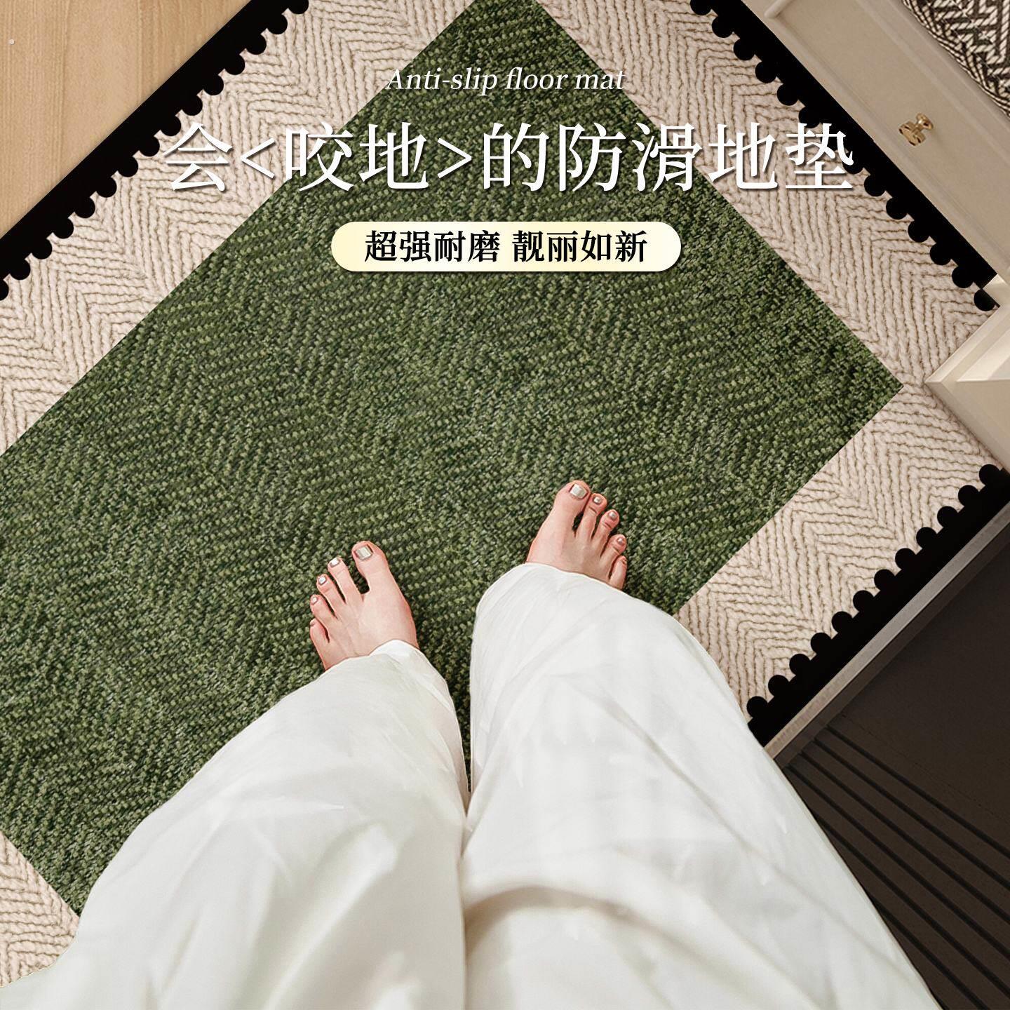 地垫入户专用门垫2026新款高级感进门耐脏防滑家用玄关脚垫中古风