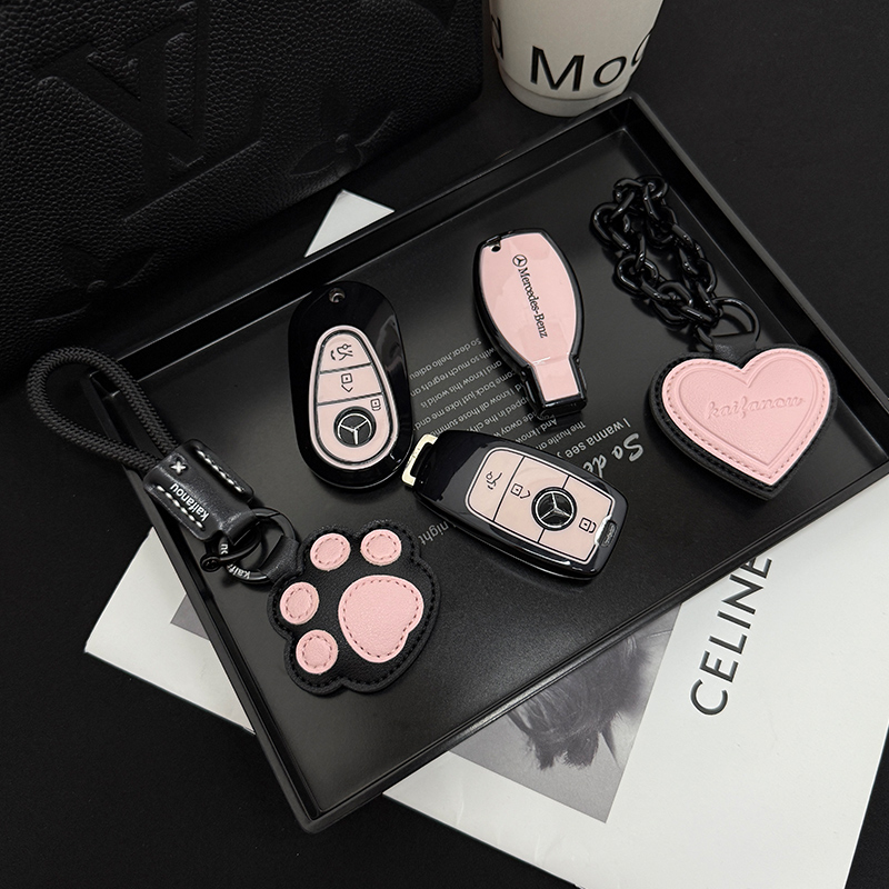 适用于奔驰钥匙套c260l钥匙套