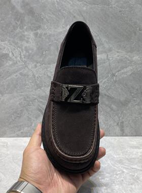 MJL59517新品男士纯皮休闲舒适男鞋潮流百搭高级感个性高品质帅气