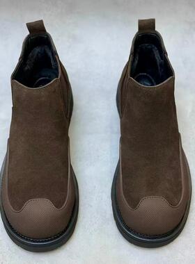 88658-85秋冬季新品男士纯皮加绒保暖休闲舒适男鞋简约帅气范时尚