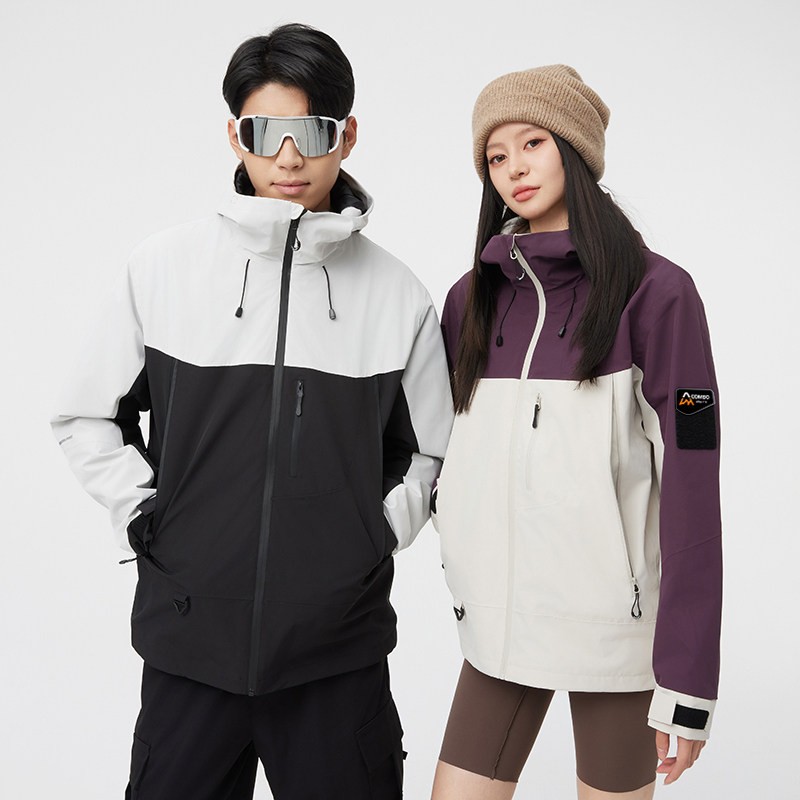 冲锋衣三合一可拆卸男女情侣登山防风外套3