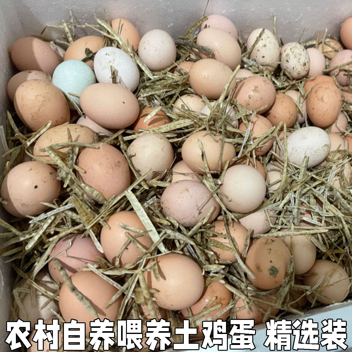 农村散养土鸡蛋农家散养鸡蛋 初生蛋30枚宝宝蛋草鸡蛋柴鸡蛋