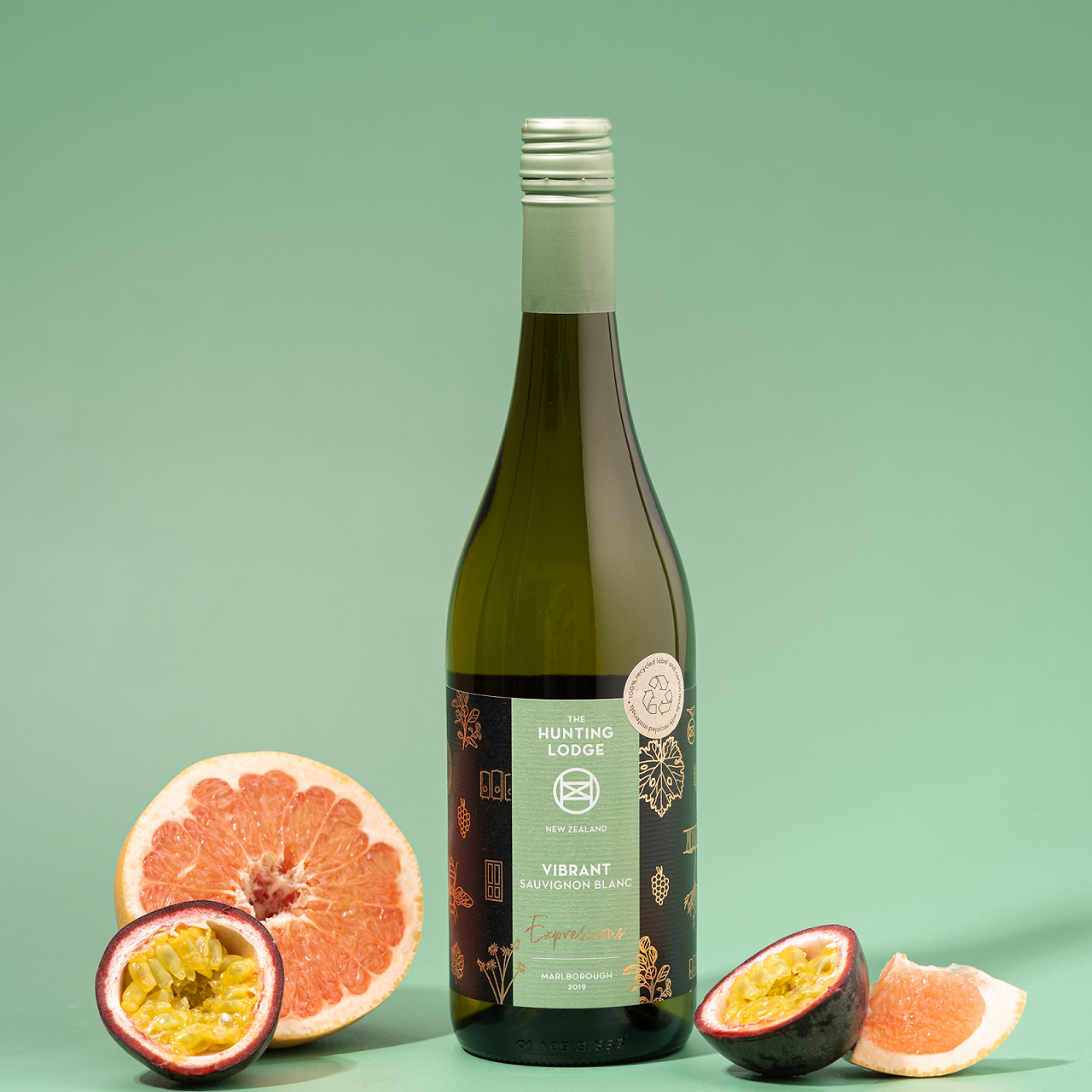 琅廷酒庄 the huntinglodge马尔堡长相思750ml新西兰进口葡萄酒