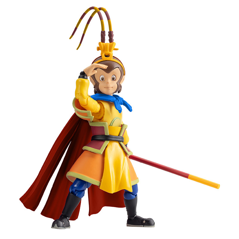 央视动画西游记 孙悟空猴哥齐天大圣 l1/12超可动手办人偶