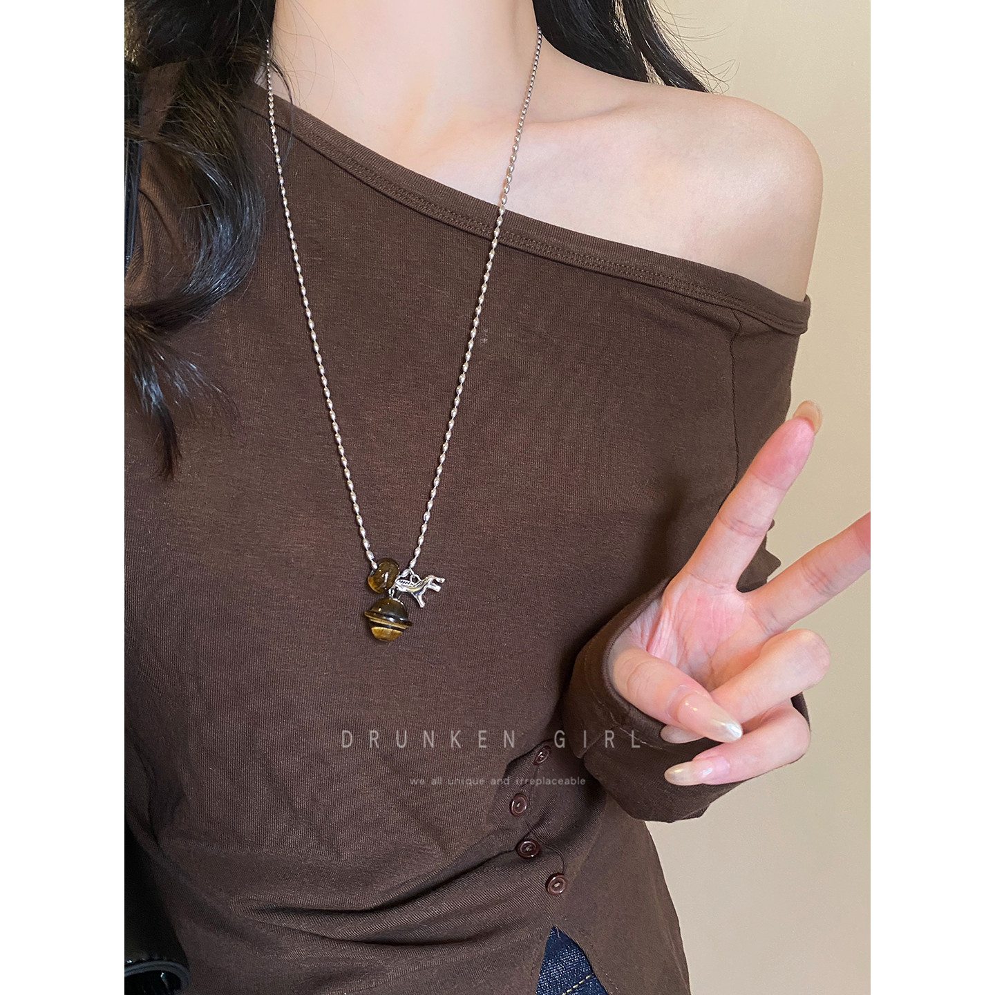 小马星球项链女款韩系小众设计