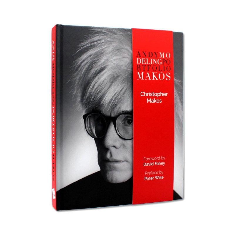 现货 Andy Modeling Portfolio Makos 著名摄影师克里斯托弗·马科斯 艺术家安迪·沃霍尔早期生活和职业生涯回顾 摄影画册