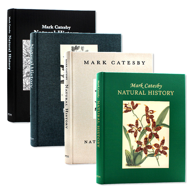 【封面随机发一】现货 Mark Catesby Natural History 马克·凯茨比自然史 北美洲植物与动物 彩色手绘插图 英文原版