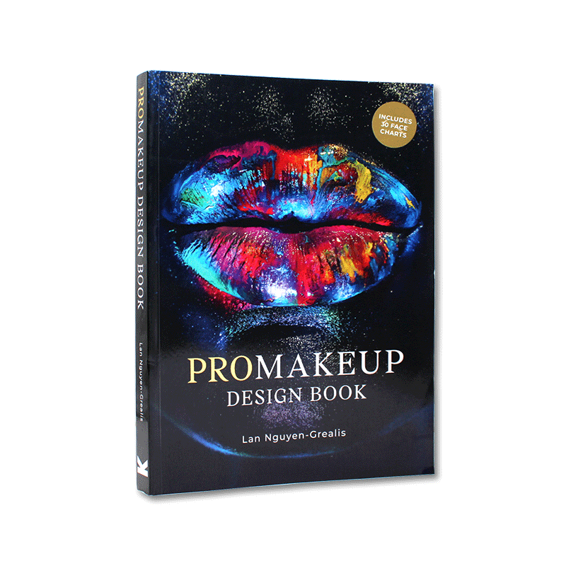 现货 ProMakeup Design Book 化妆设计用书:舞台特效化妆 专业化妆设计用书 摄影画册 英文原版