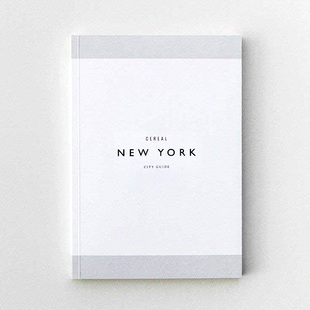 New York 英文版 cereal 生活旅行摄影杂志 magazine 纽约特辑 现货 谷物城市指南