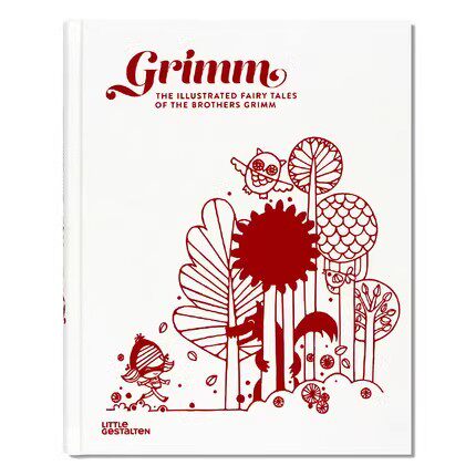 现货 Grimm 格林兄弟 插画童话故事 二十多个精美插图童话 适合6-10岁儿童 英文原版