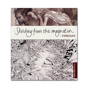 Fantasy 英文版 the 现货 Imagination 英语艺术类书籍 奇幻类 from Sketching 幻想速写集 进口原版