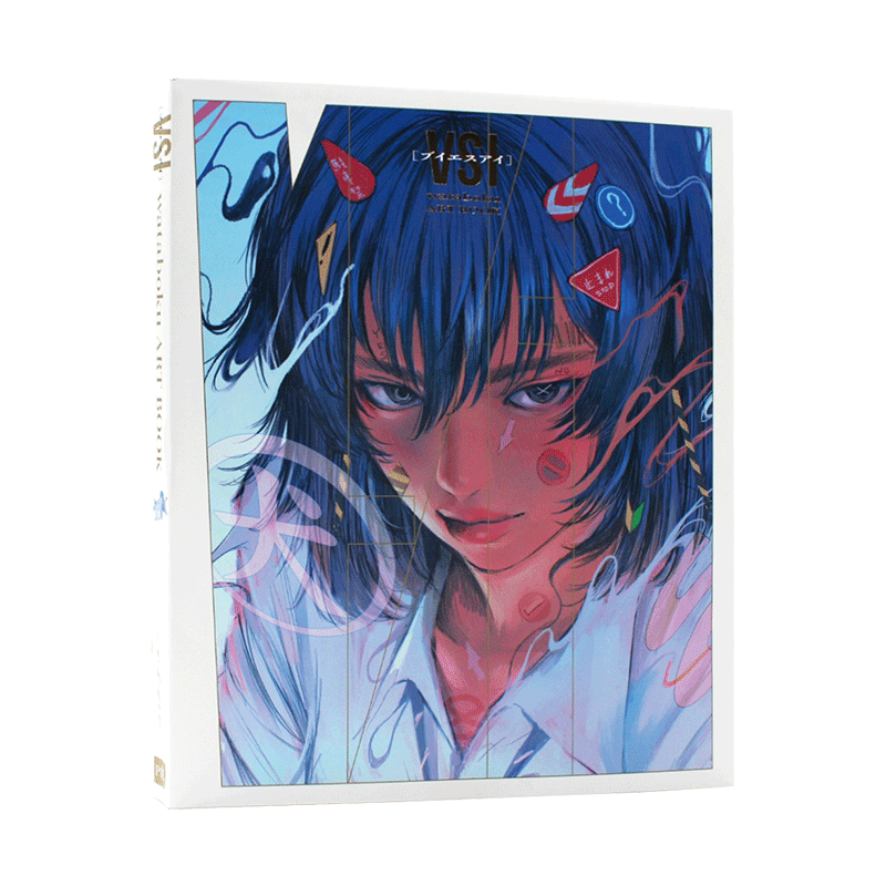 现货 VSI［ブイエスアイ］wataboku ART BOOK 日本宝藏插画师 原创偶像制服少女SAI画集 艺术插画作品集画册画集 日英双语