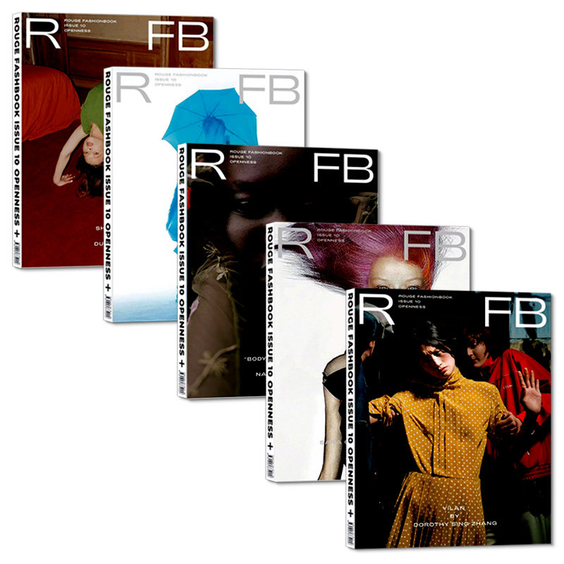 现货 小众独立杂志 ROUGE FASHIONBOOK 10 "OPENNESS 十" 华依澜 时尚服装艺术摄影杂志 创意设计服饰美学 五款封面随机发一