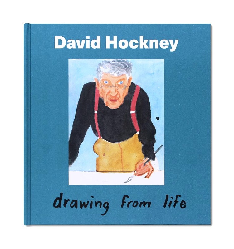 现货 David Hockney: Drawing from Life 大卫·霍克尼：速写人生素描集 素描肖像画作品艺术绘画集 英文原版