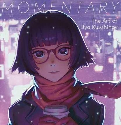 现货 Momentary: The Art of Ilya Kuvshinov 画集:瞬间 动漫CG画册 英文版 日本插图插画绘画
