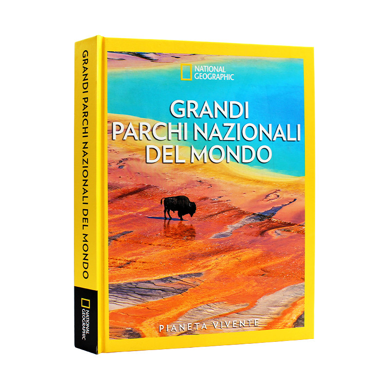 现货 Grandi Parchi Nazionali Del Mondo 世界著名国家公园 野生动物世界 亚马逊的热带雨林 亚洲的山地公园 意大利语