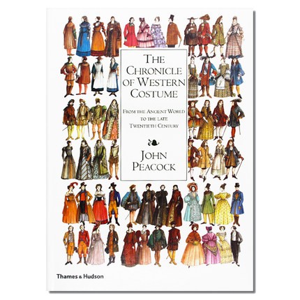 预售 the chronicle of western costume 进口艺术 西方服装历史 古代