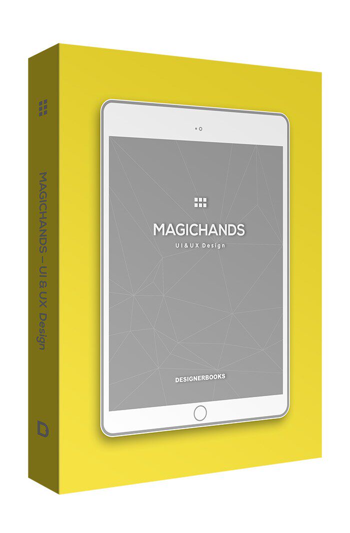 现货  MAGICHANDS UI&UX DESIGN运动、游戏、办公、音乐等设计 玩转APP  原版