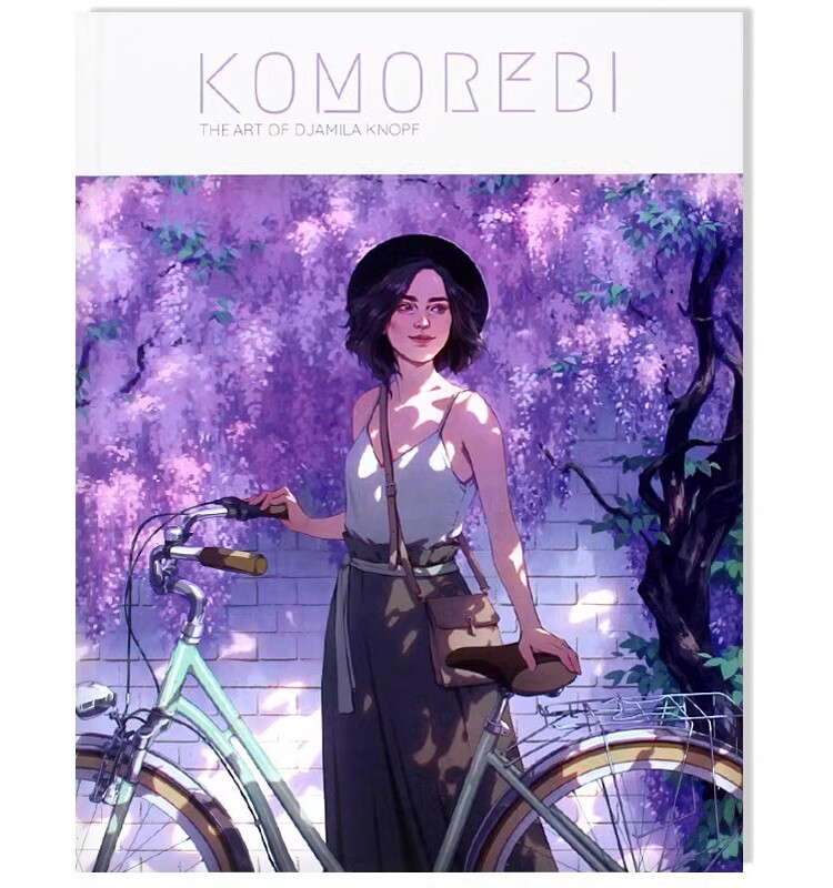 现货 Komorebi: The Art of Djamila Knopf 田园自然风光梦幻插画 插画集动漫梦幻日漫 德国插画师 梦幻插画 英文原版