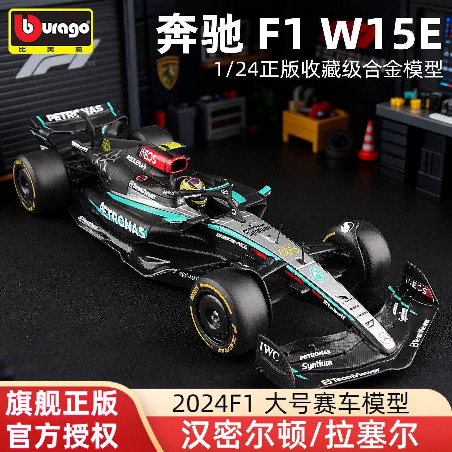 比美高F1赛车124奔驰W方
