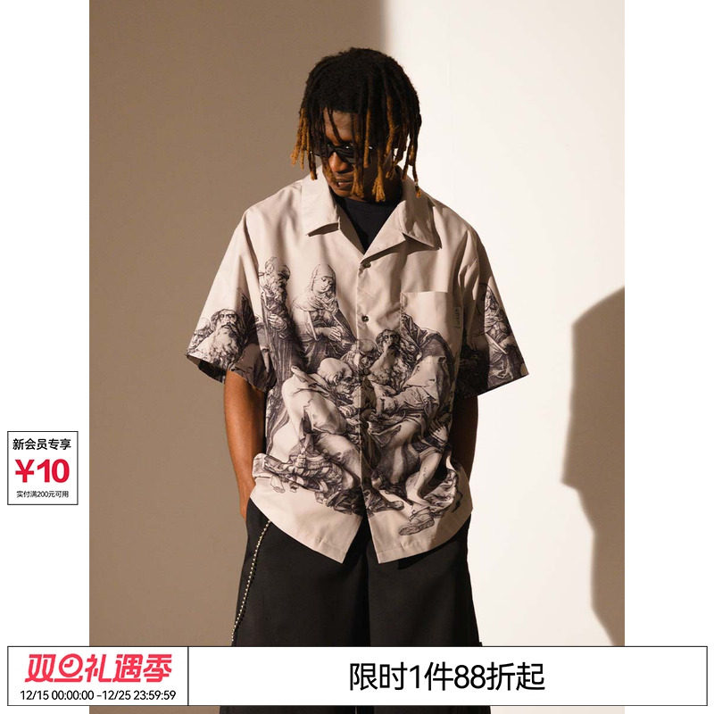 原创短袖衬衫EMPTYREFERENCE