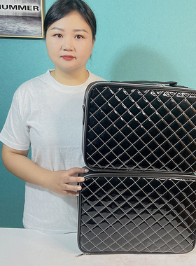 新纹绣君师跟妆出差大容量多层隔板专业手提化妆包便携收纳工具箱