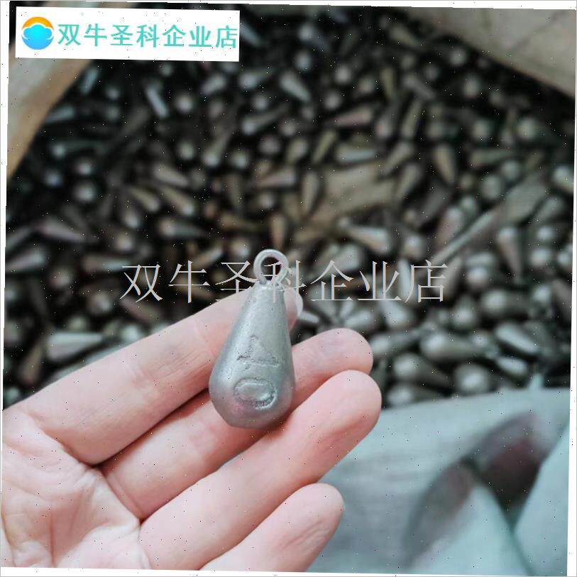 特价水滴六棱环保带环t铁坠包邮海钓铅坠QW铁坠淡钓配重.
