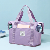 装 衣服手提旅行包大容量女轻便待产包收纳袋短途行李袋2021新款 潮