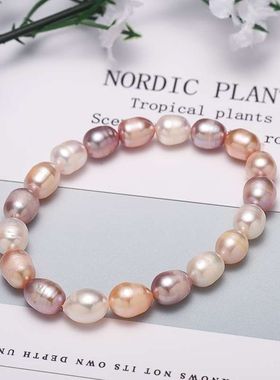 7-8mm纯天然淡水珍珠手链