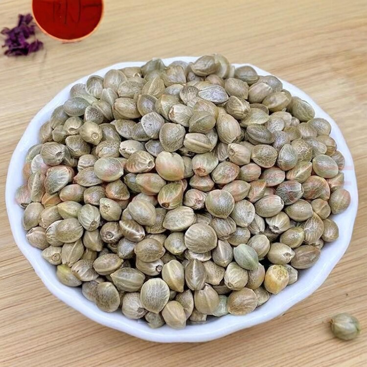 大颗粒火麻子/麻籽/火麻仁鹦鹉鸟粮饲料仓鼠松鼠粮鸽粮1斤包邮图片