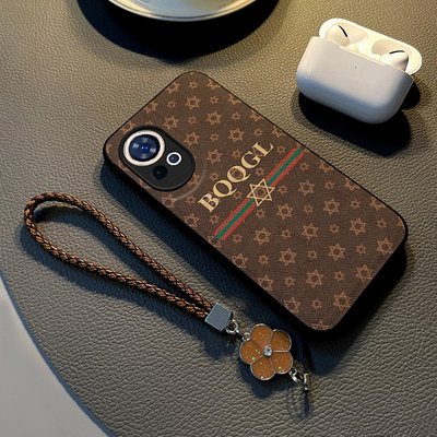 老花布纹华为nova12pro手机壳