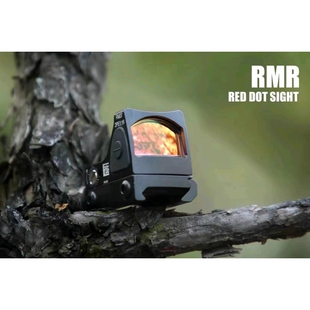 RMR全息内红格洛克虹膜瞄准全息红点模型摆件弹弓玩具器具