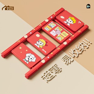 乔迁之喜梯子家用折叠梯加厚多层室内楼梯登高爬梯步步高升人字梯