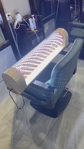 白色美发转灯LED发廊转灯理髲店标志灯箱灯新款挂墙户外防水旋转