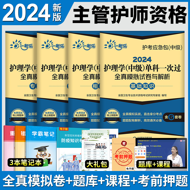 2024年护理学中级单科一次过