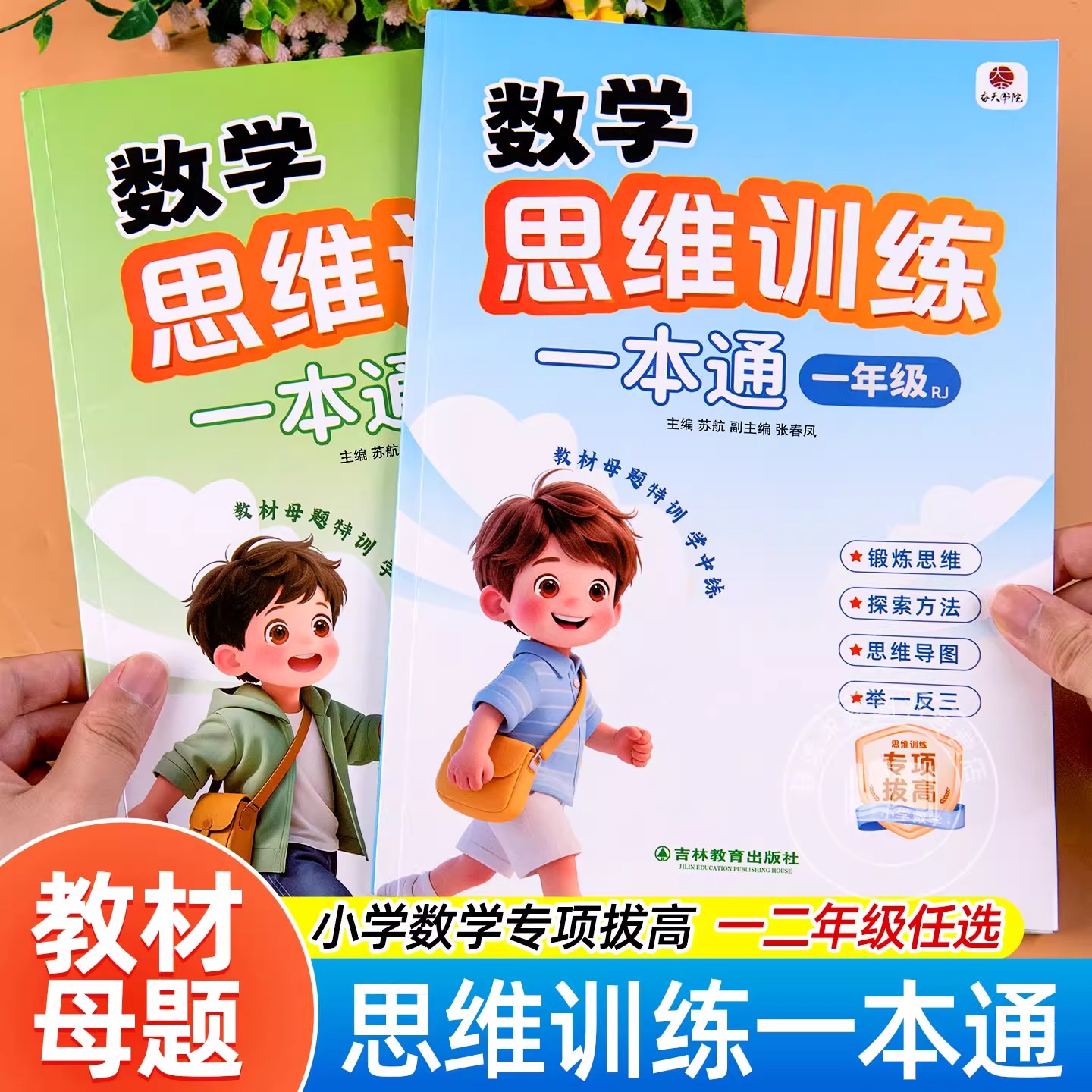 数学思维训练一本通小学一年级二年级思维训练题拓展题每日一题人教版数学计算题应用题专项训练天天练幼升小一升二数学思维练习题