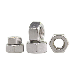304不锈钢六角螺母螺帽M1M1.4M1.6M1.7M2M2.3M2.5M2.6M3M3.5M4M10