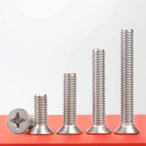 304不锈钢十字沉头螺丝钉平头M3*x24x26x28x32x38x42x48x55x60x65