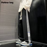 ProteusBoy戶外休閑褲美式褲子男