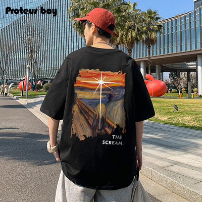 ProteusBoy短袖t恤男款夏季