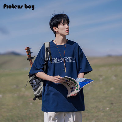 ProteusBoy短袖t恤男款夏季