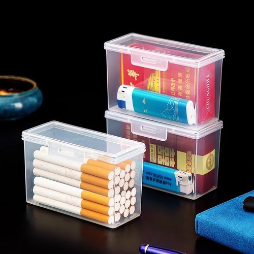 烟盒香烟保护盒便携式软包打火机收纳盒抗压防汗防潮保护套香烟盒