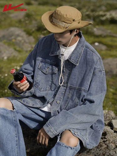 Warrior, Tide, джинсовая зимняя осенняя куртка, в американском стиле, увеличенная толщина