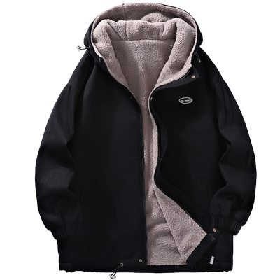 回力羊羔绒加厚冬季棉服